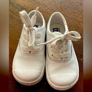 White Toddler Keds